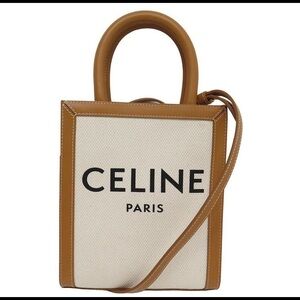 Celine Calfskin Vertical Canvas